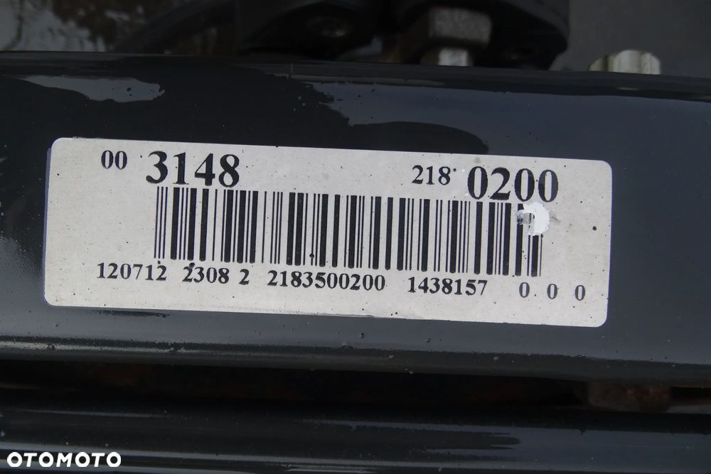 Mercedes CLS W218 Zawieszenie tylne tyl Komplet 2183500200 - 6