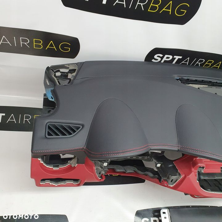 ALFA ROMEO STELVIO DESKA ROZDZIELCZA KONSOLA KOKPIT PULPIT PODUSZKI AIRBAG AIR BAG PASY KIT SET - 2