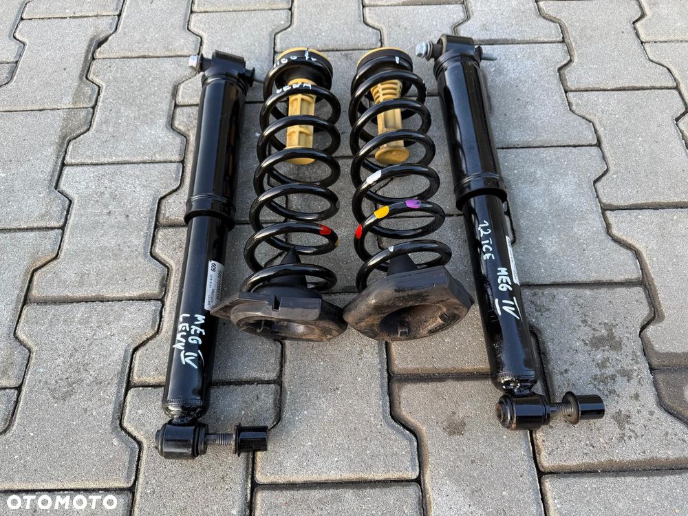 RENAULT MEGANE IV KOMBI 1.2 TCE AMORTYZATORY SPRĘŻYNY TYŁ KOMPLET 562103341R - 2