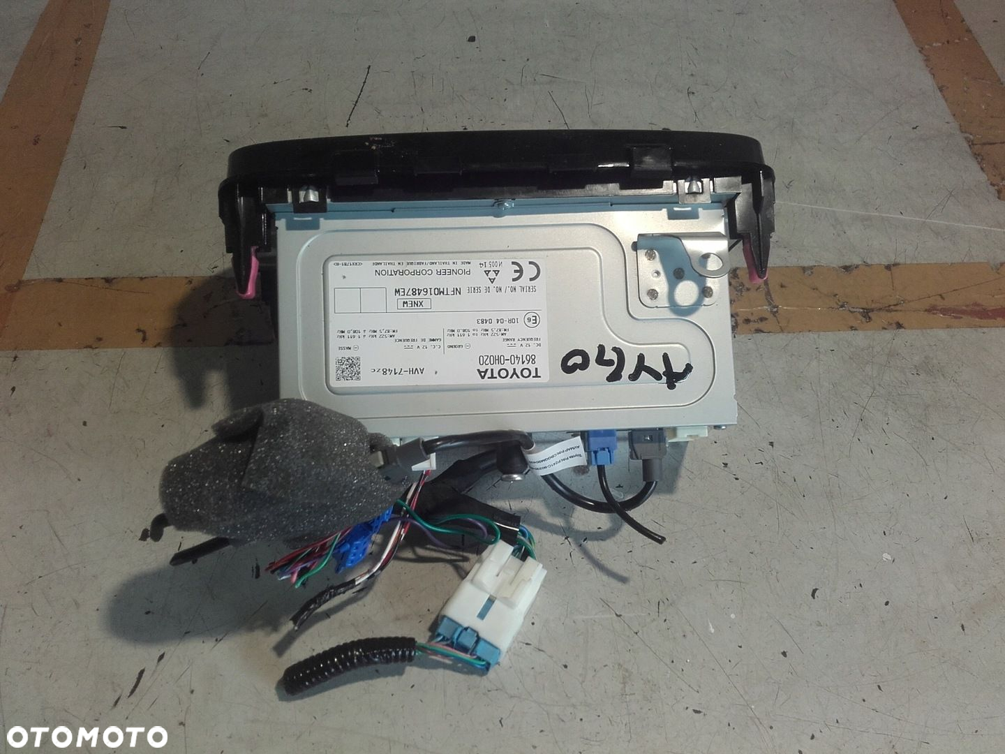TOYOTA AYGO II RADIO WYŚWIETLACZ - 2