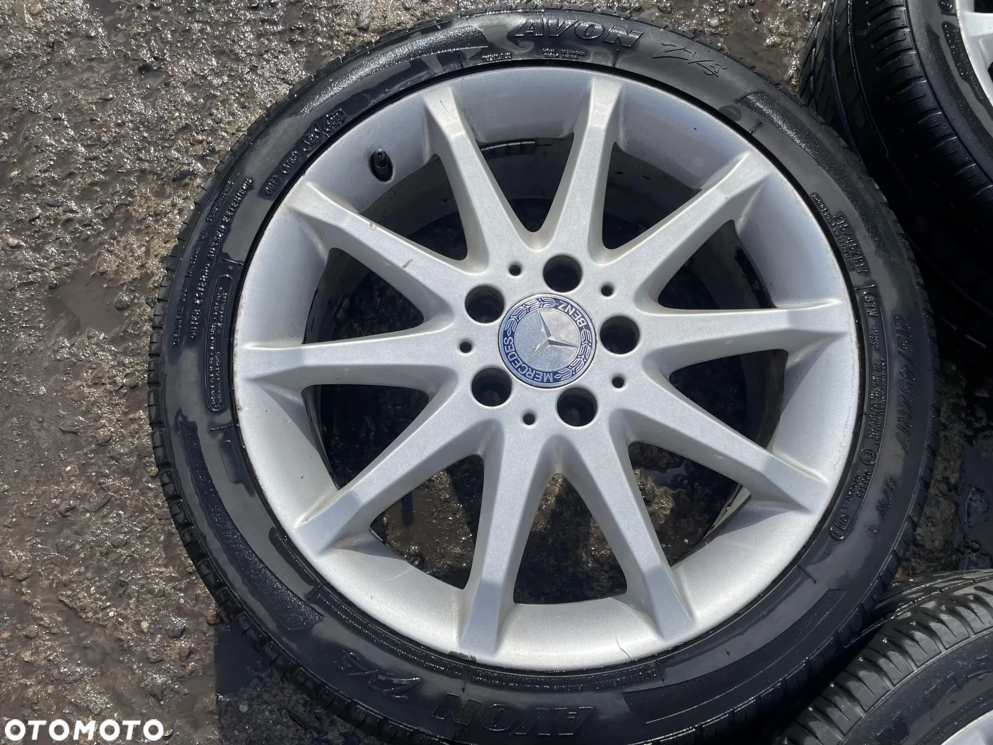 Koła felgi 17" Mercedes 5x112 ET49 OE - 3