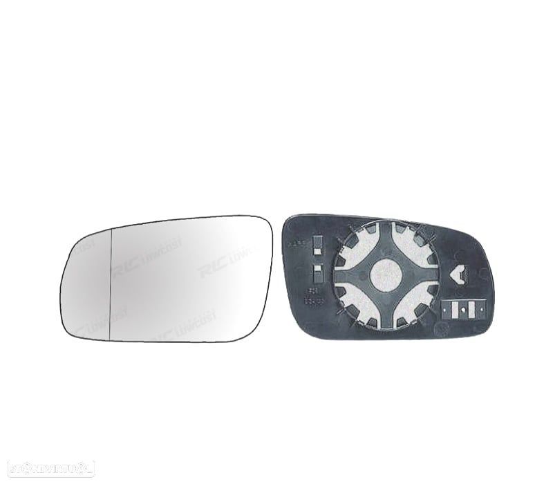 VIDRO ESPELHO BASE ESQUERDA SEAT LEON 99-03 GRANDE - 1