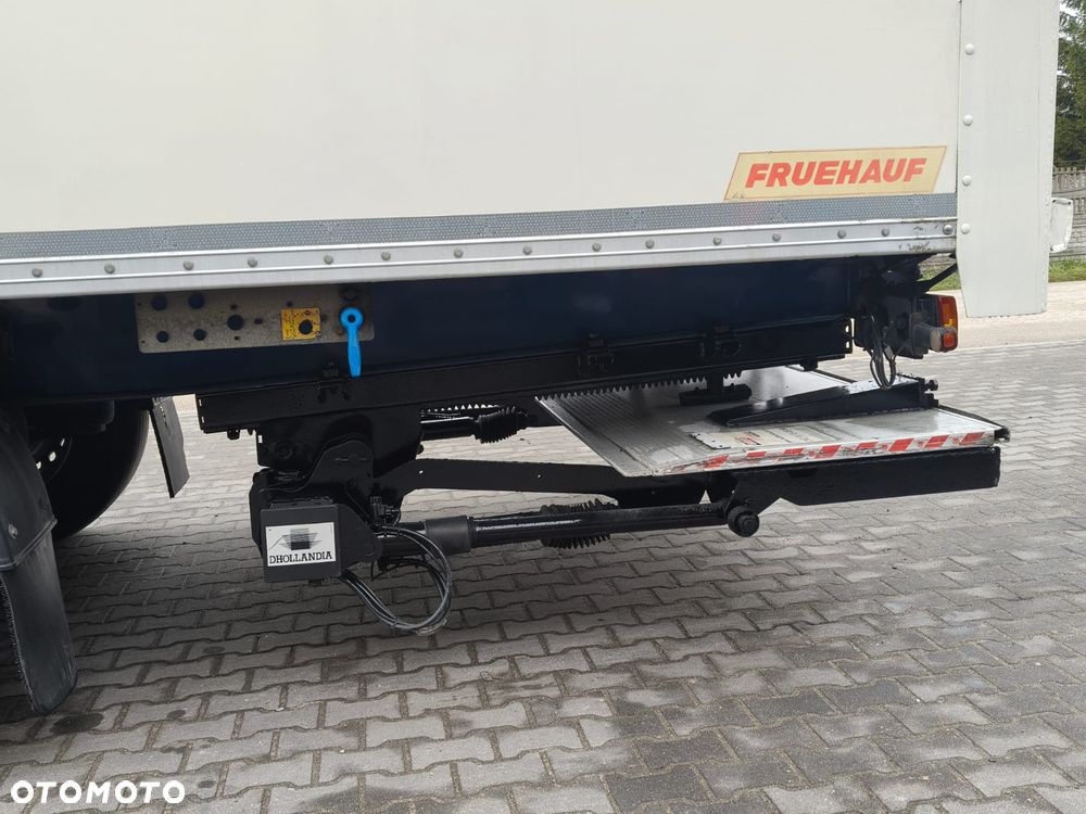 Fruehauf KONTENER FURGON / OSIE BPW . ROLETA / PODŁOGA SZYNA-DESKA / WINDA ZAŁADUNKOWA - 20