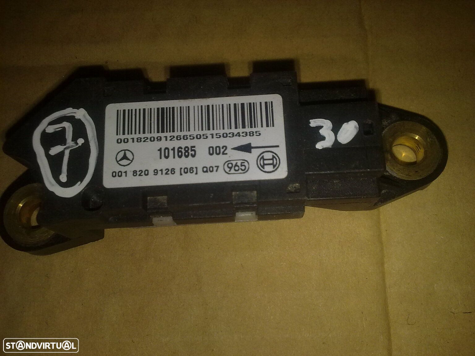 Sensor Airbag 0018209126 MERCEDES W211 MERCEDES W203 2006 0P - 1