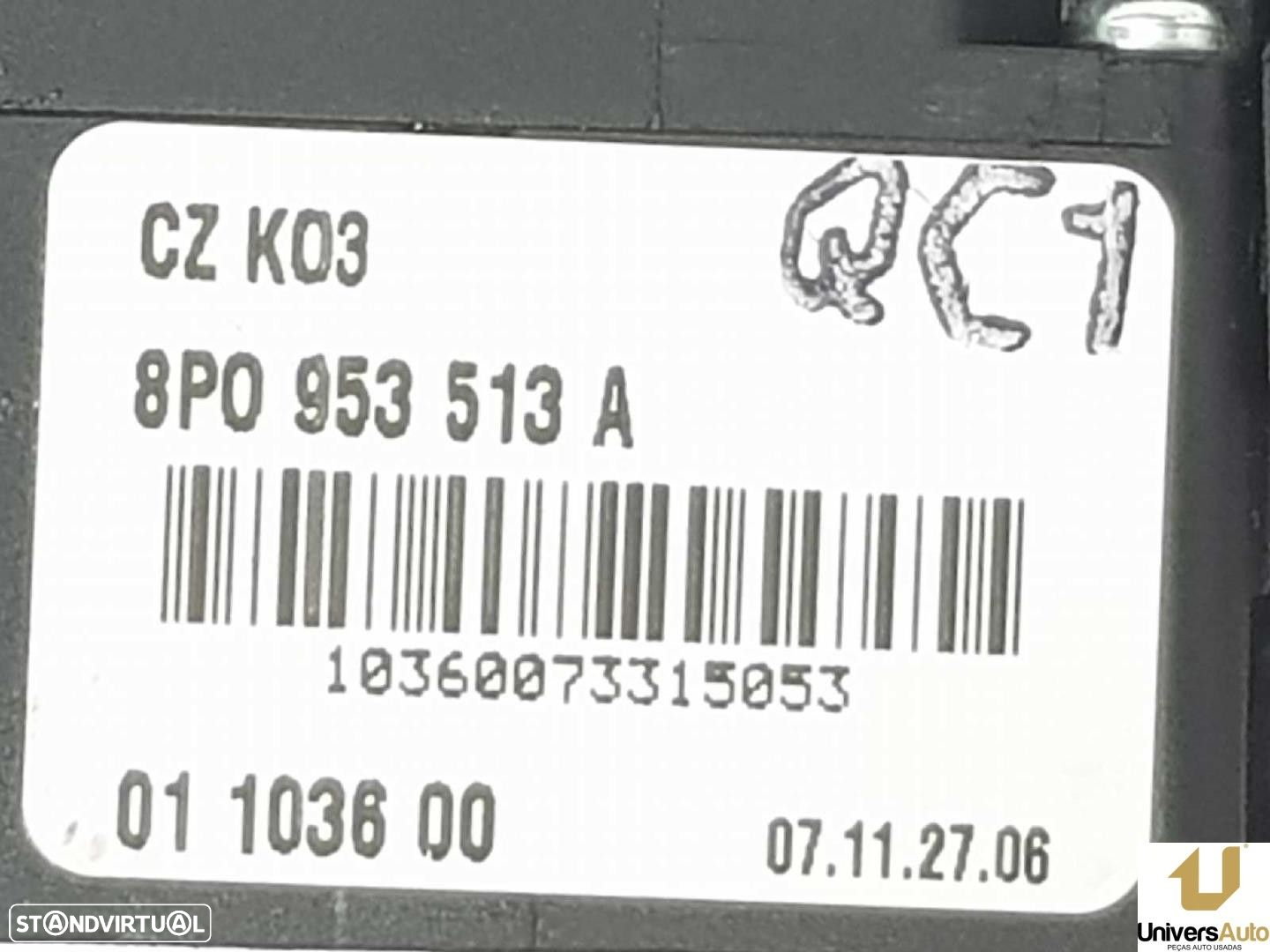 COMANDO PISCAS AUDI A3 SPORTBACK 2005 -8P0953513A - 2