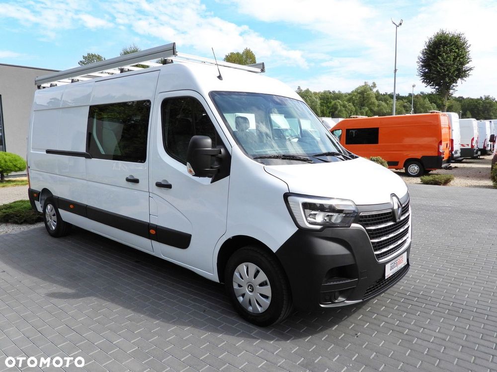 Renault MASTER FURGON BRYGADÓWKA 7 MIEJSC TEMPOMAT NAWIGACJA LEDY KLIMATYZACJA  135KM - 5