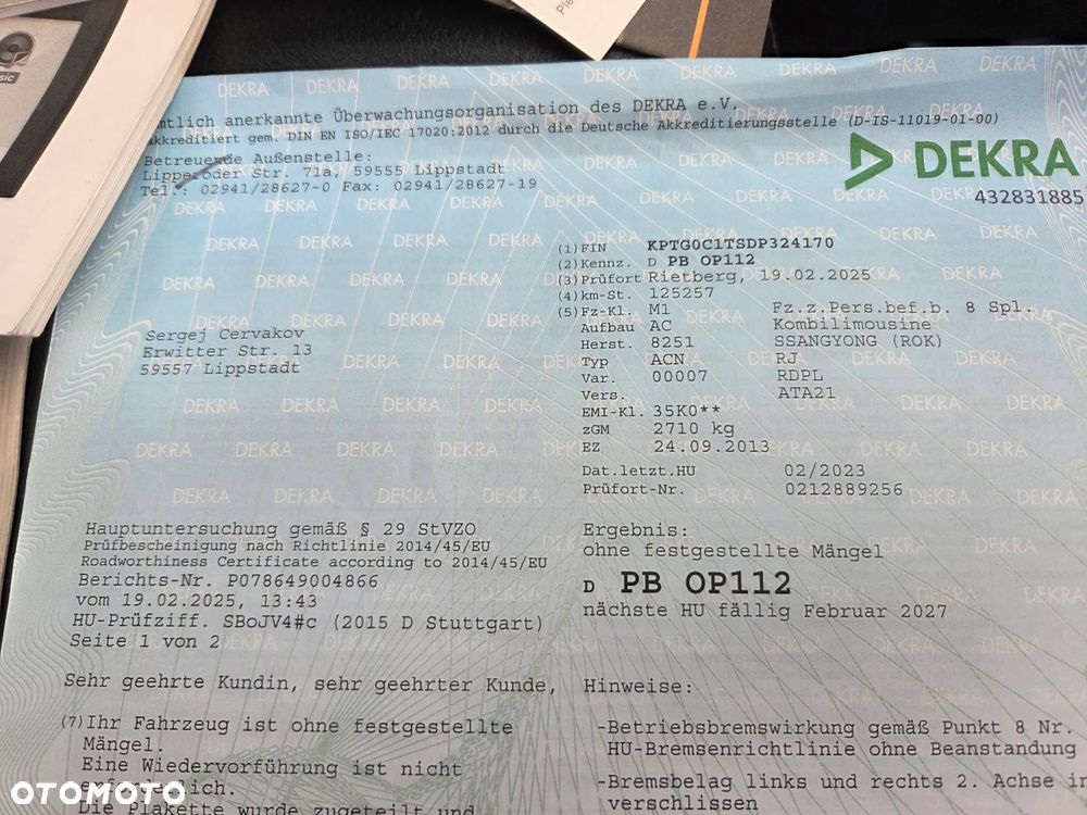 SsangYong/KGM Rexton W 2.0 D20 DTR 4WD E-tronic Sapphire - 24