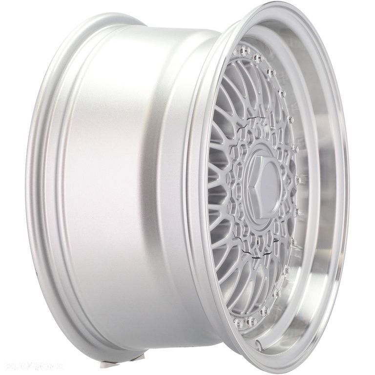 4x Felgi 16 HONDA Civic CRX MAZDA 323 MX3 MX5 VW Golf II m.in. do BMW E30 Styl BBS RS - BY479 (LU247 - 7