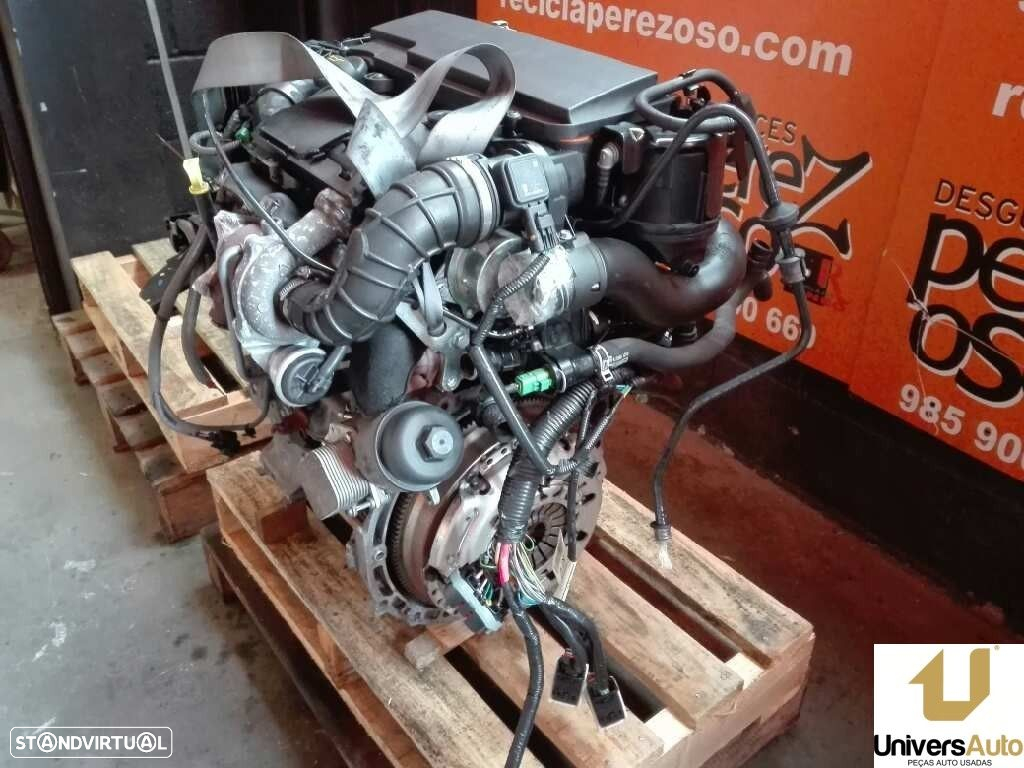 MOTOR COMPLETO FORD FIESTA VI 2009 -F6JD - 5