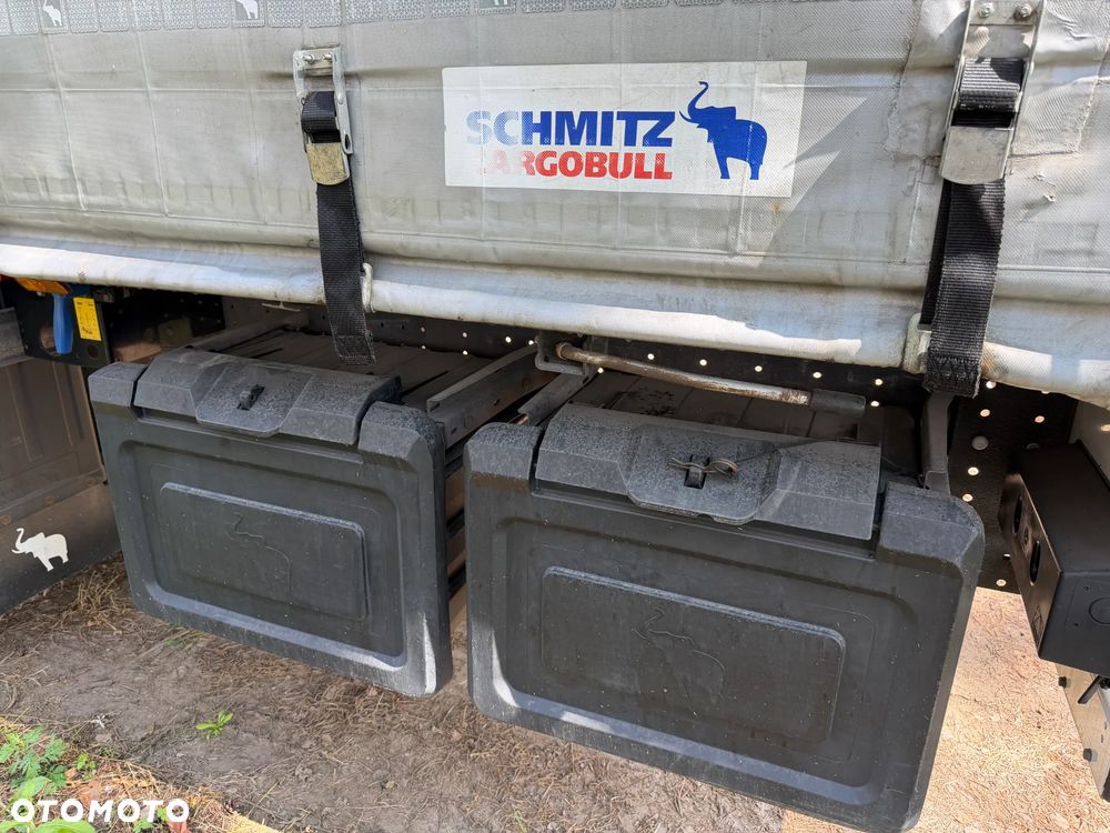 Schmitz Cargobull FIRANKA / PODNOSZONY DACH / PLANDEKA JAK NOWA / RAMA OCYNK / PEŁNE WYPOSAŻENIE DO ZAŁADUNKU PASY, MATY, NAROŻNIKI / 2 KOŁA ZAPASOWE / GOTOWA DO PRACY !! - 20
