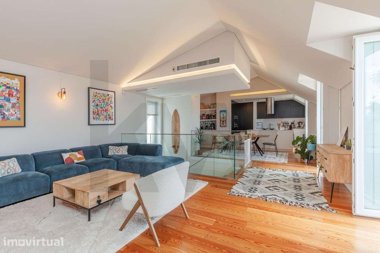 Penthouse entre o Chiado e o Príncipe Real com terraço e vista deslumb - Grande imagem: 5/20