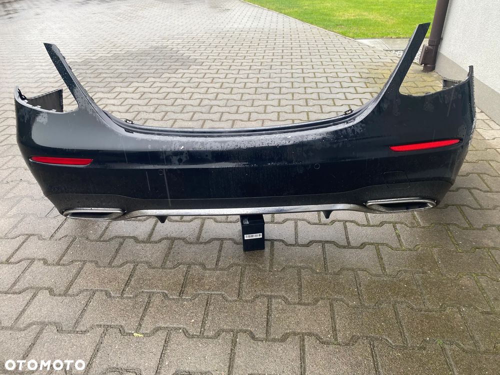 MERCEDES 213 amg zderzak tylny kpl. pdc kolor 197 - 1