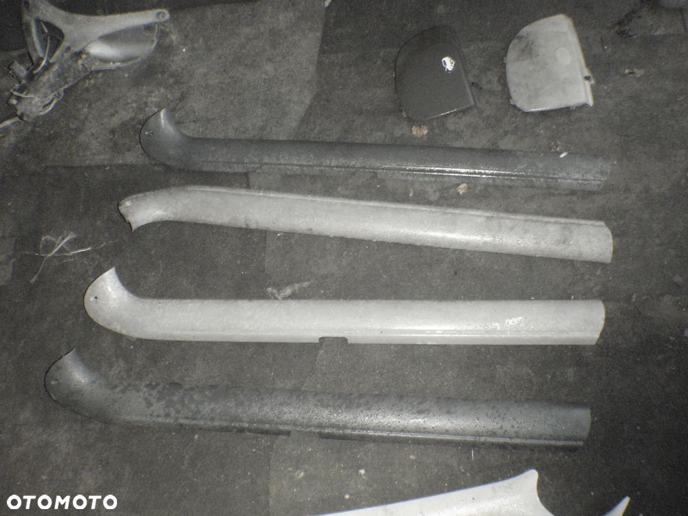listwa nakładka progu zaślepka tunel plastik wnętrza seicento - 15