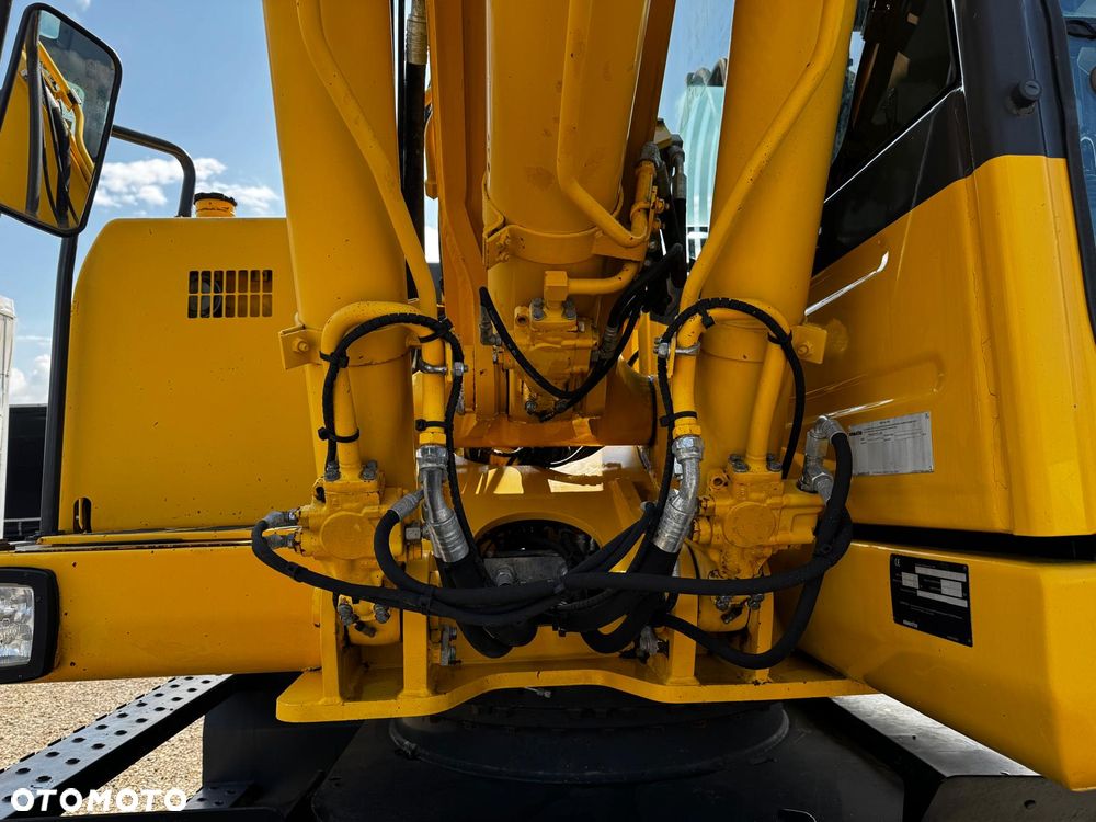 Komatsu PW180 Koparka 19t Kołowa‼️Super Stan Zadbana Stan bardzo dobry. Centralne smarowanie, Klima 2x Osprzęt - 10
