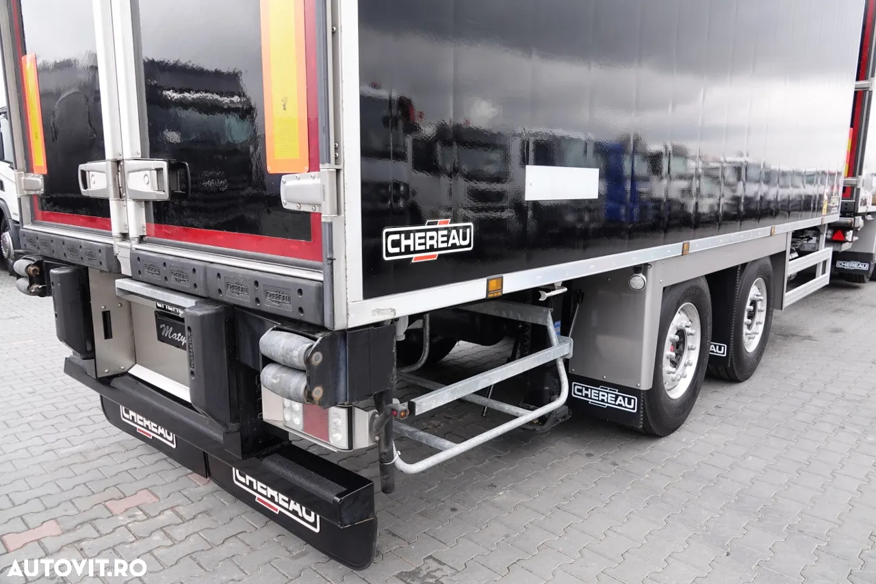 Renault T 480 / 6X2 / SET TANDEM - FRIGORIFER / TRANSPORT SUPRA 1150 MT / LIFTARE / + REMORCA CHERAU / ANVELOPE 100% / ALIEIE / SAF / DUPA CONTRACTUL DE SERVICE GOLDEN - 10