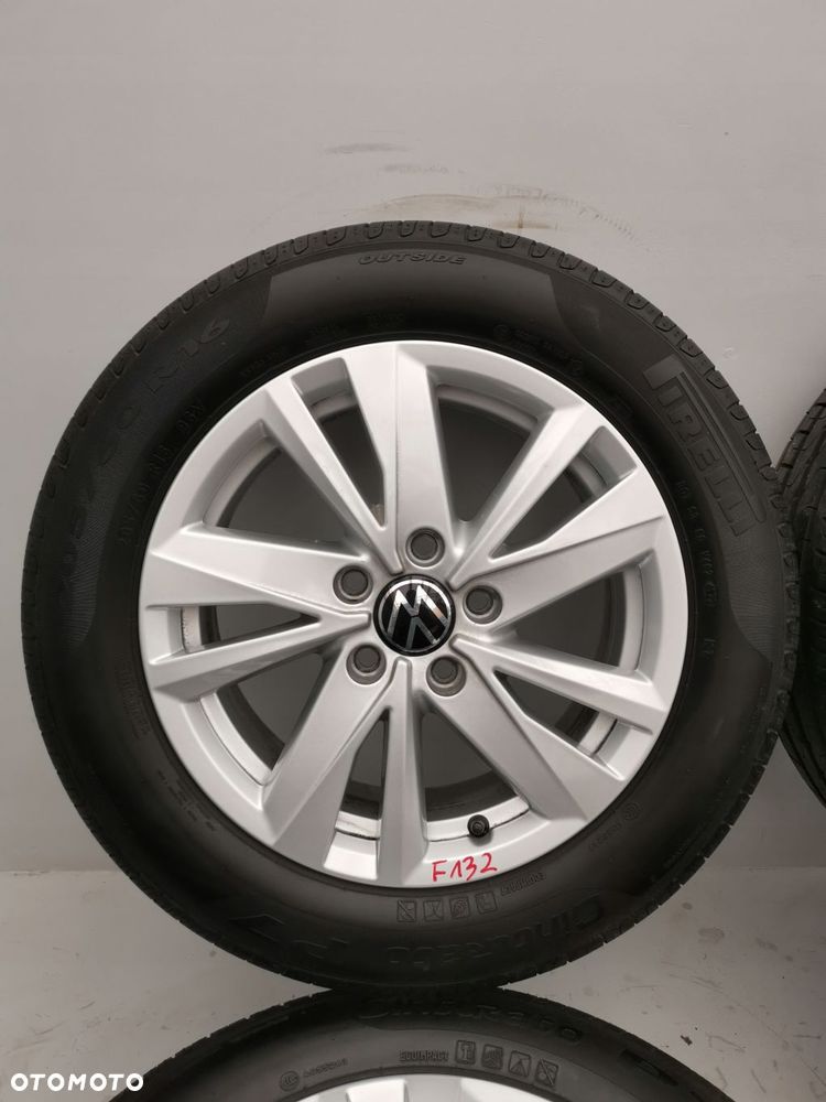 VOLKSWAGEN TOURAN VW KOLA FELGI ALUFELGI OPONY LATO 205/60R16 2022ROK - 2