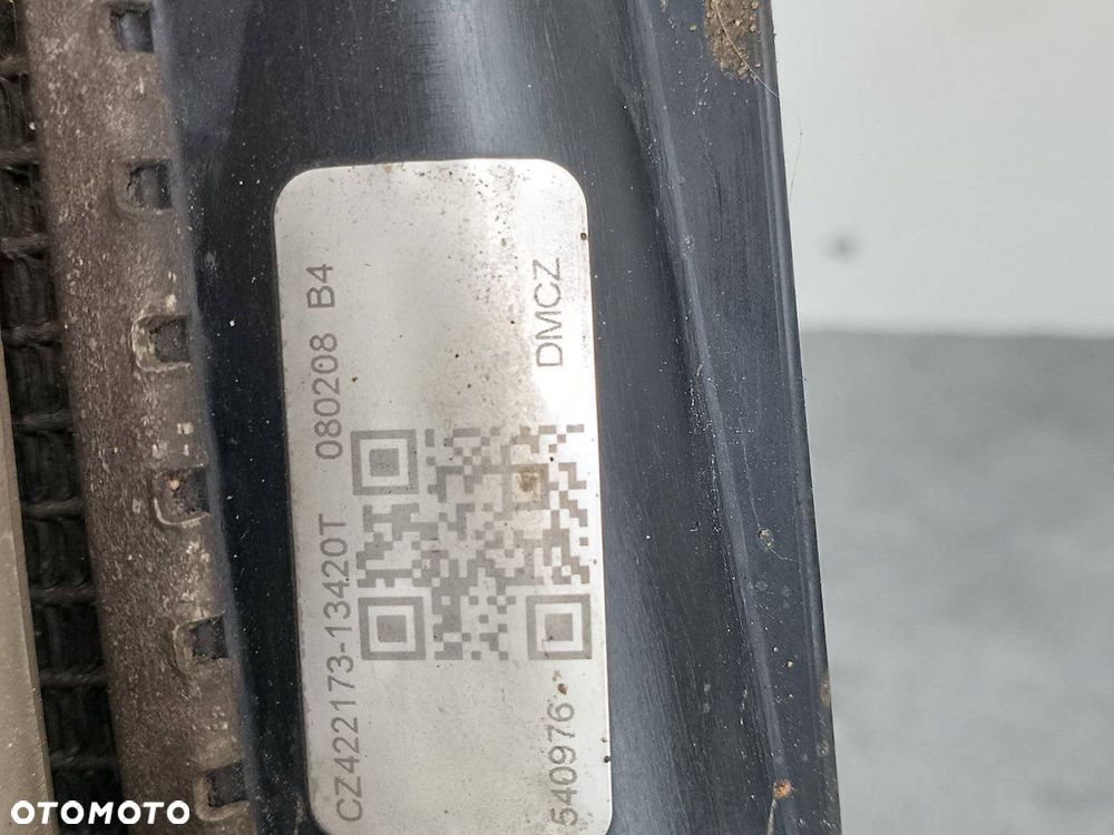 PAS PRZÓD, CHŁODNICE, WENTYLATOR CITROEN C1 CZ422173-13420T  16360-0Q020-00 - 4