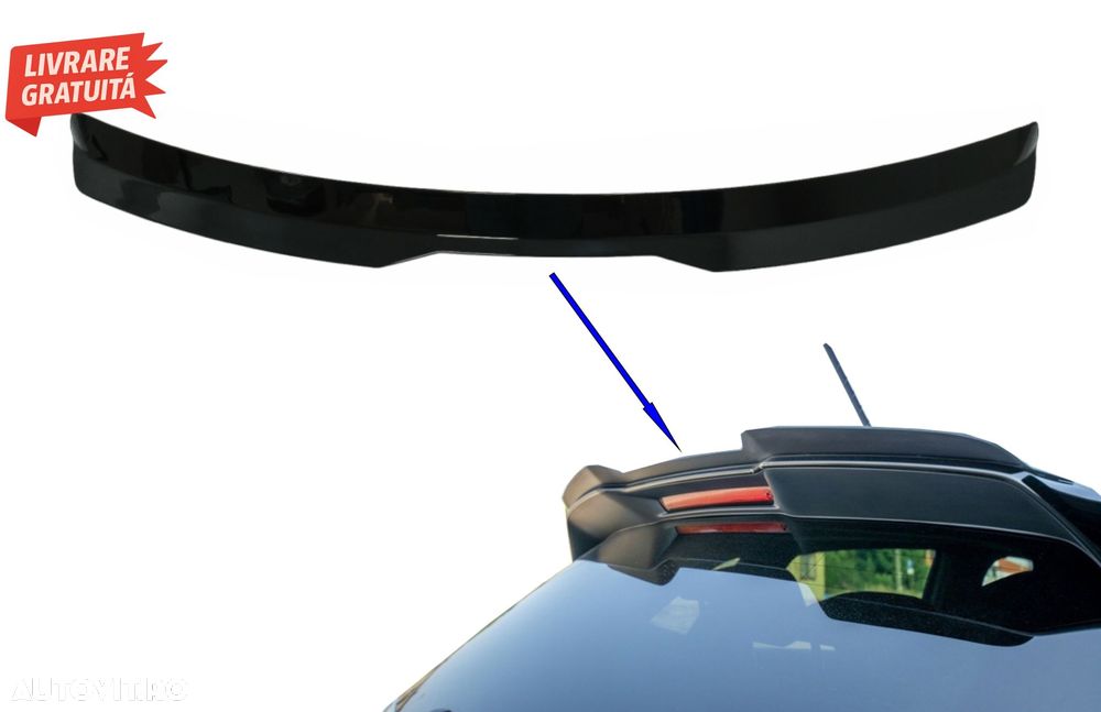 Eleron Luneta VW Polo AW MK6 (2018-up) Negru Lucios- livrare gratuita - 10