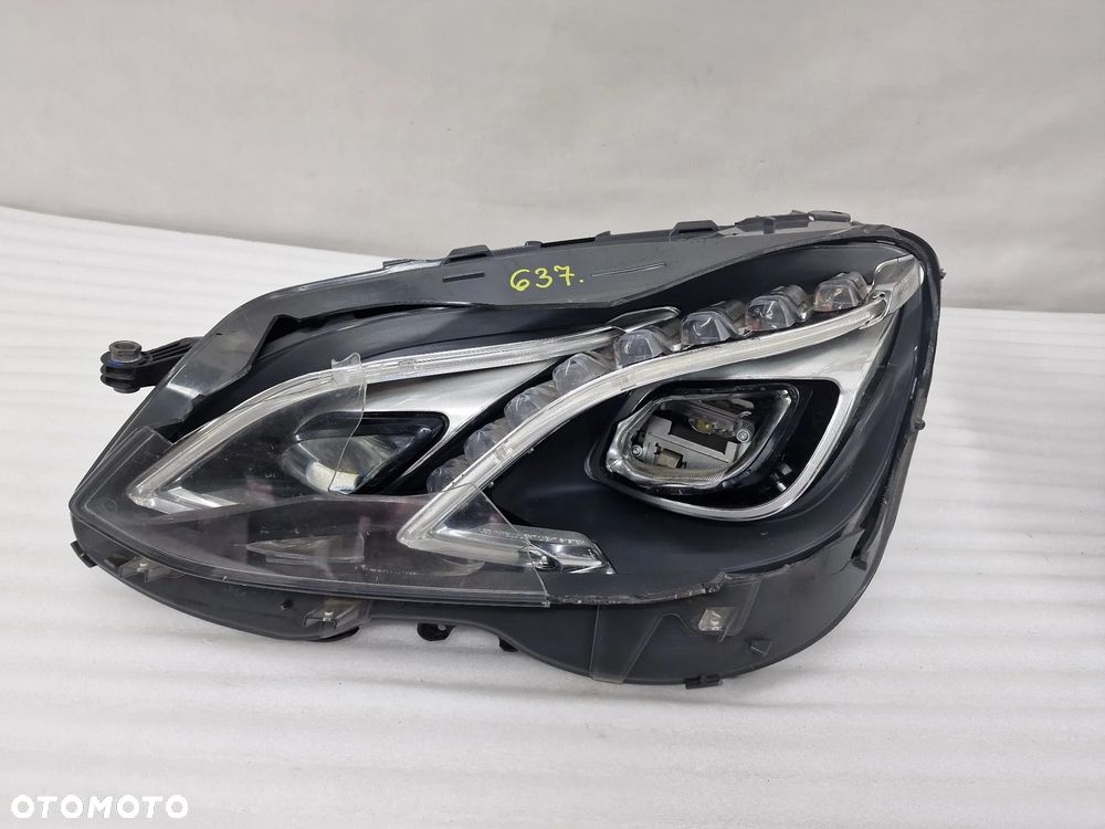 MERCEDES W212 LIFT 13- FULL LED LEWY LEWA LAMPA PRZEDNIA PRZÓD , NR A2128209759 , NR AUKCJI LL637 - 1
