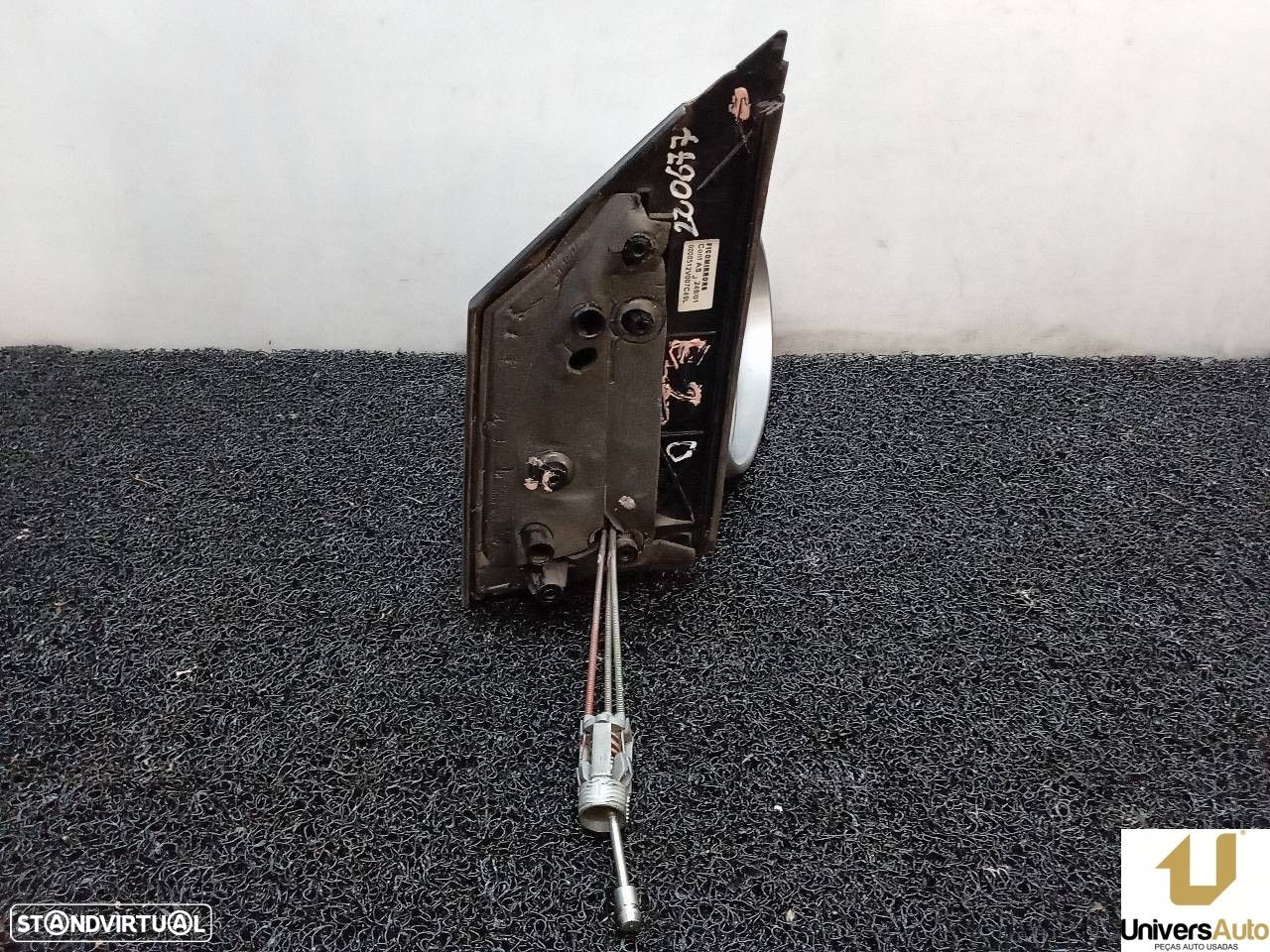 ESPELHO RETROVISOR DIREITO SMART FORTWO CABRIO 2001 -0000512V007C49L - 2