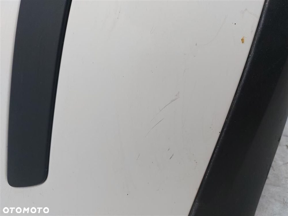 Zderzak przód przedni KRATKA Skoda Octavia II 04-13 BIAŁY 1Z0807221 - 4