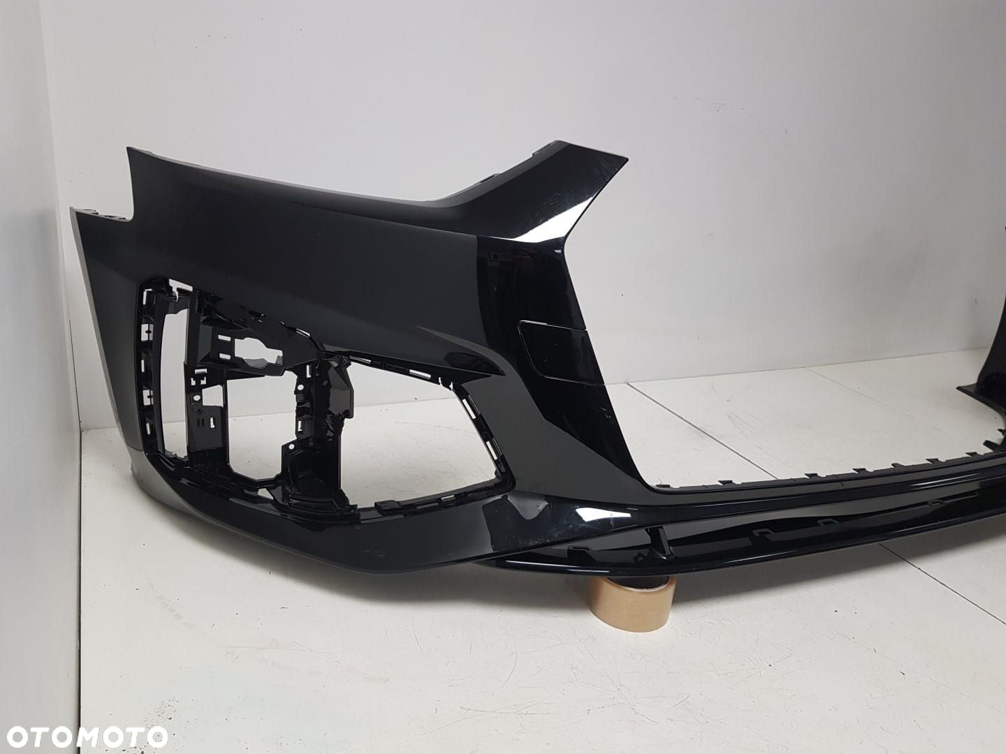 NOWY ZDERZAK KOLOR LY9T PRZÓD AUDI A4 B9 S-LINE SLINE 8W0 15-19r 8W080747B PRZEDNI MYTHOSSCHWARZ - 4