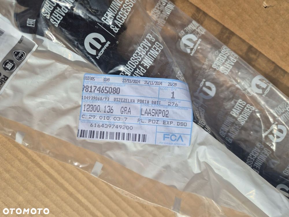 Fiat Doblo 3 uszczelka drzwi.Proace.Rifter. Combo - 4