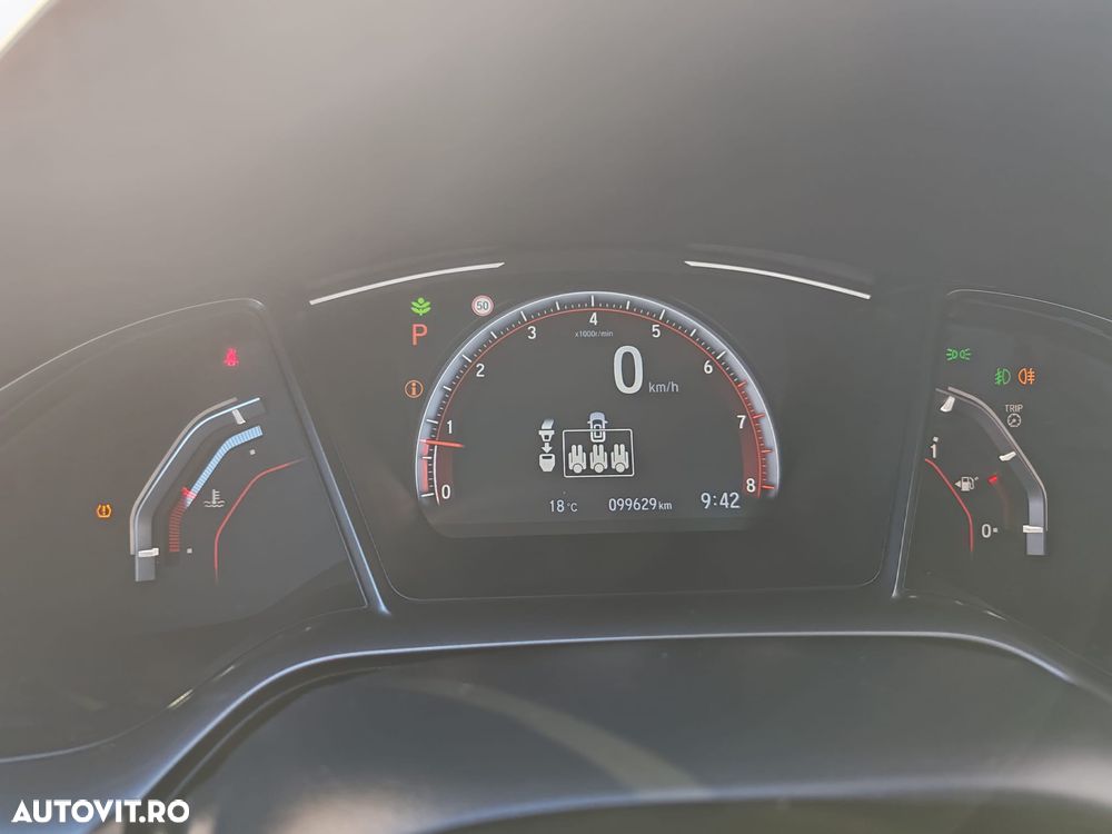 Honda Civic 1.5 VTEC Turbo CVT Sport - 12