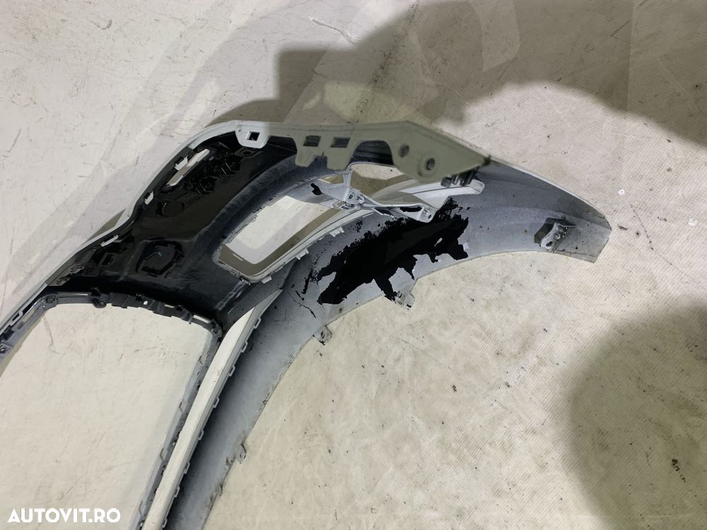 Bara fata Audi A6, C8, 2018, 2019, 2020, 2021, 2022, 2023, cod origine OE 4K0807437, cu gauri pentru spalatori faruri si senzori de parcare (6). - 8