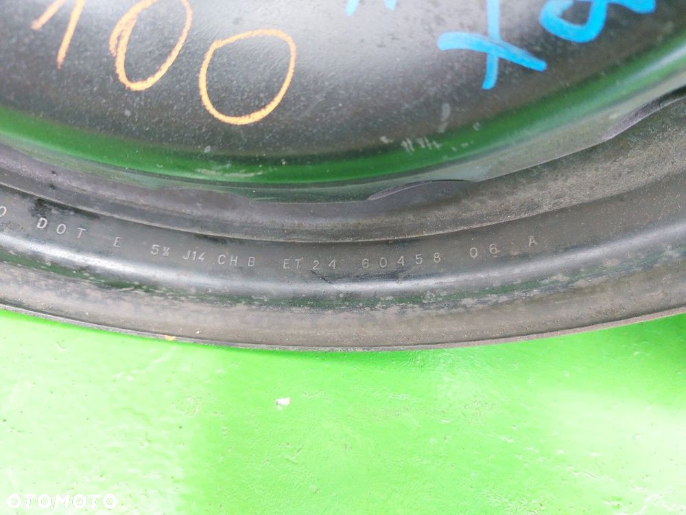 Felgi stalowe 4 SZT 14 PEUGEOT 206 1007 PARTNER CITROEN XSARA C3 BERLINGO - 4