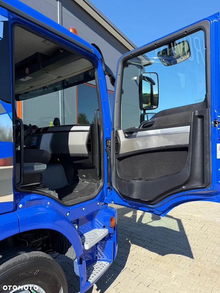 MAN TGM 15.250 skrzynia z żurawiem // E6 // Klimatyzacja / HMF 1420 K1 HDS dzwig kran crane budowlanka - 29