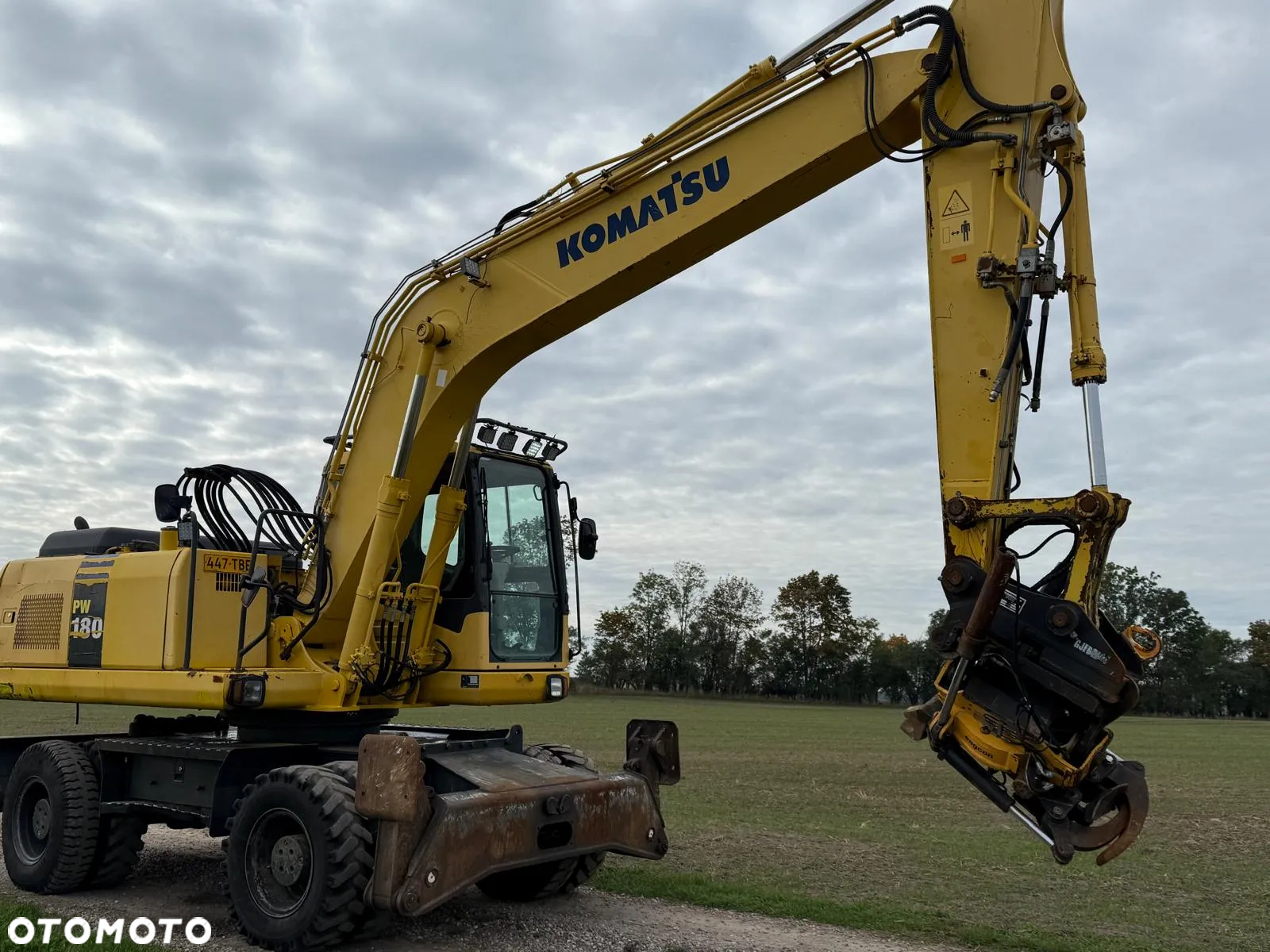 Komatsu Koparka kołowa Komatsu PW180-7K Rok 2006 Oryginał stan W pełni sprawna Gotowa do pracy Klimatyzacja - 4