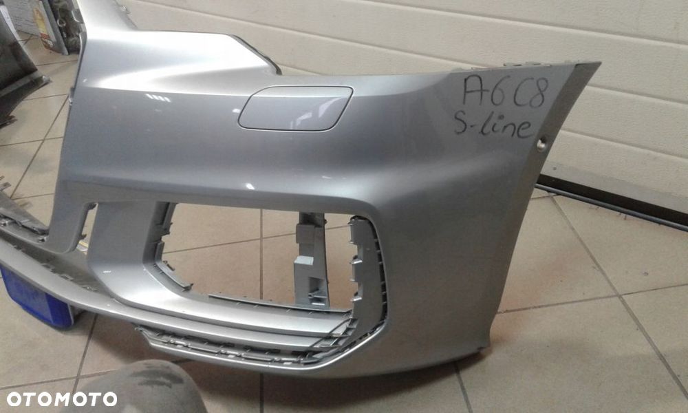 AUDI A6 C8 S LINE ZDERZAK PRZEDNI SPRPDC - 3