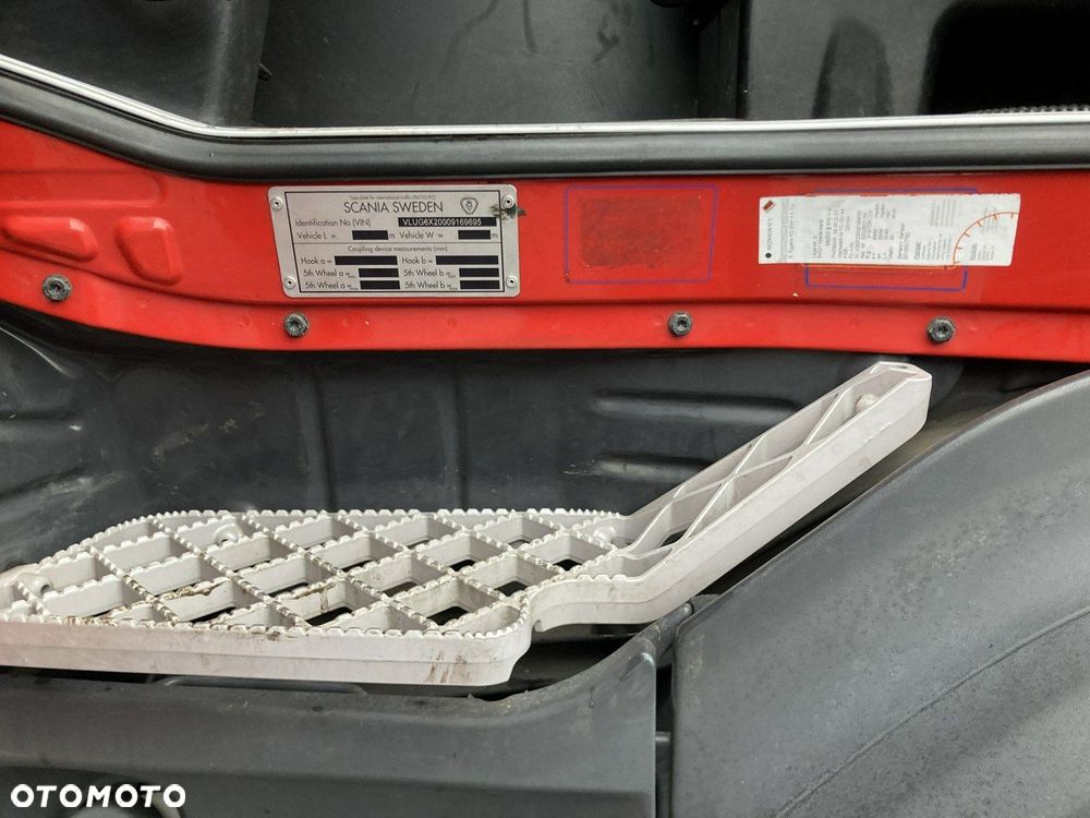 Scania Scania G320 Wózek PALFINGER Firanka Plandeka plandeka Moffett 2012 - 9