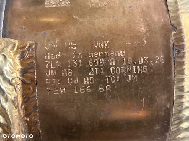 VW T6 T6.1 2.0 TDI katalizator filtr dpf 7LA131690A 42 tys km - 3