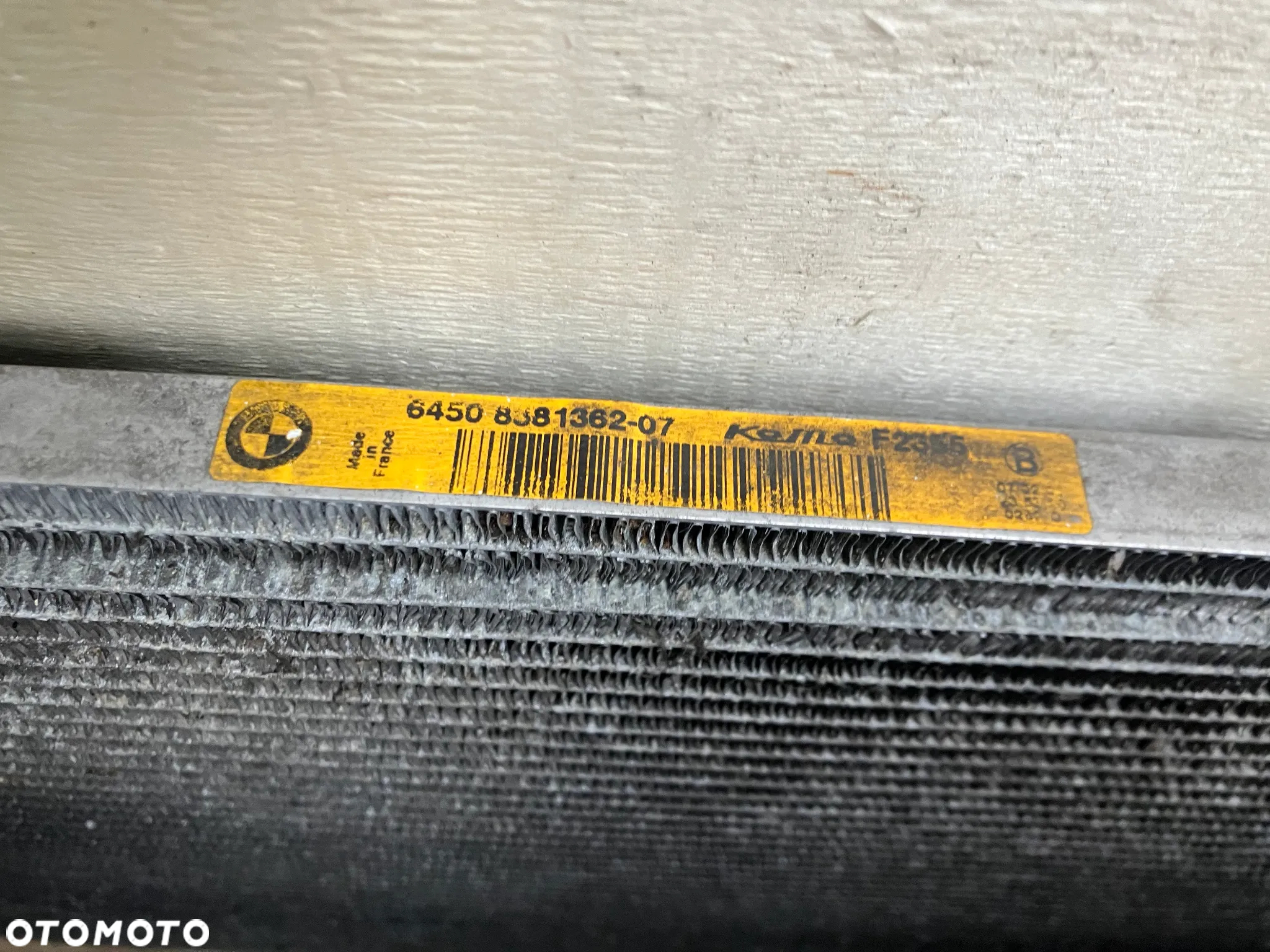 KOMPLET CHŁODNIC BMW E60 E61 525D 530D 535D M57 CHŁODNICA OLEJU WODY KLIMATYZACJI SKRAPLACZ KLIMY 7791181 7787447 7792832 - 5