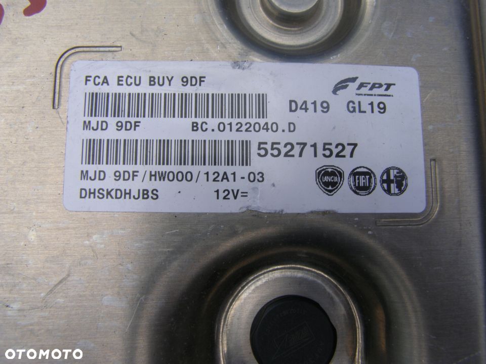 KOMPUTER STEROWNIK 2.3 FIAT DUCATO ZESTAW EURO 6 do odpalenia - 2