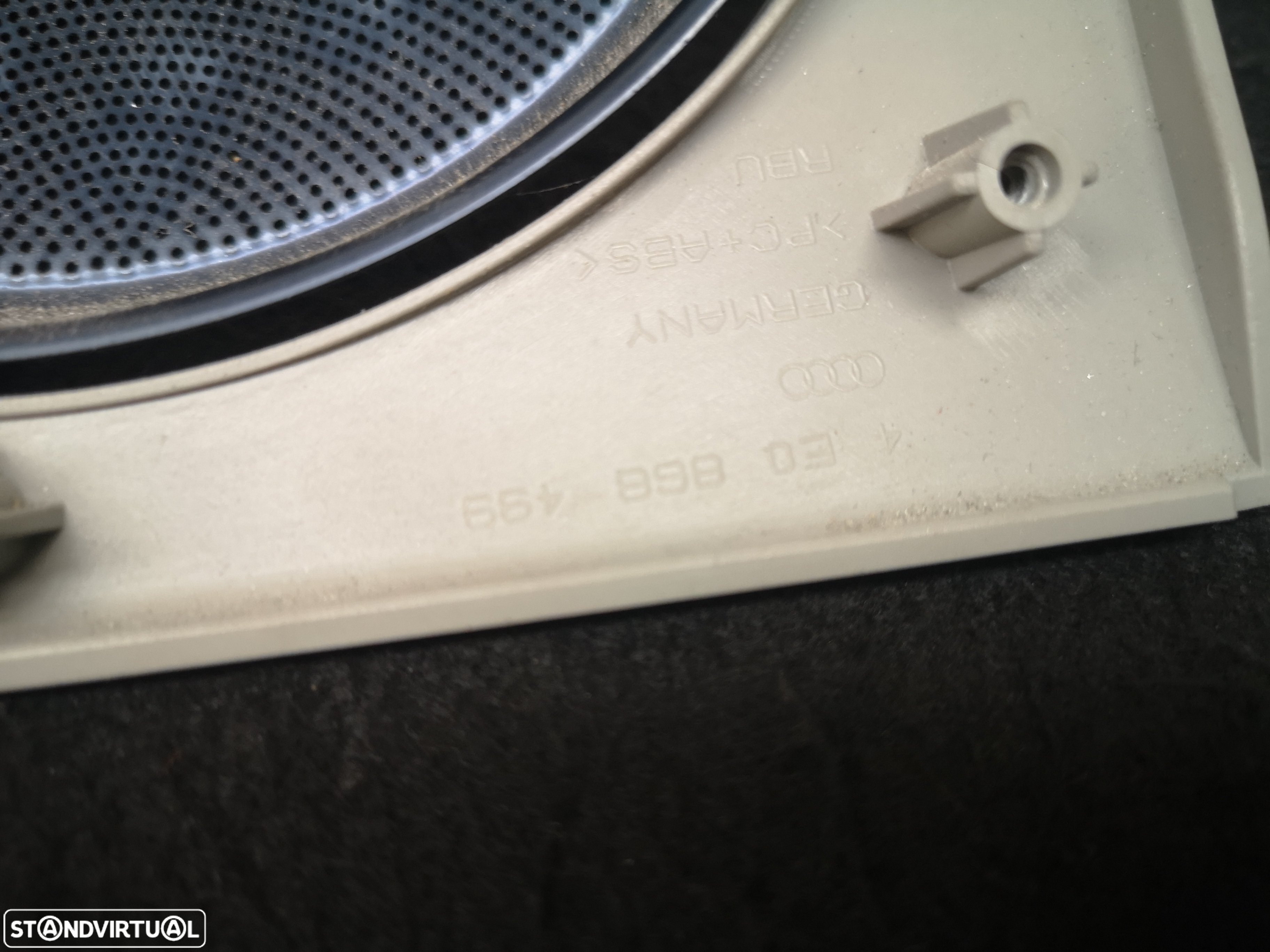 Tampa  coluna de som da porta  traseira esquerda B&O bang&olufsen originais Audi S8 A8 d3 4e0 2003-2009 - 5