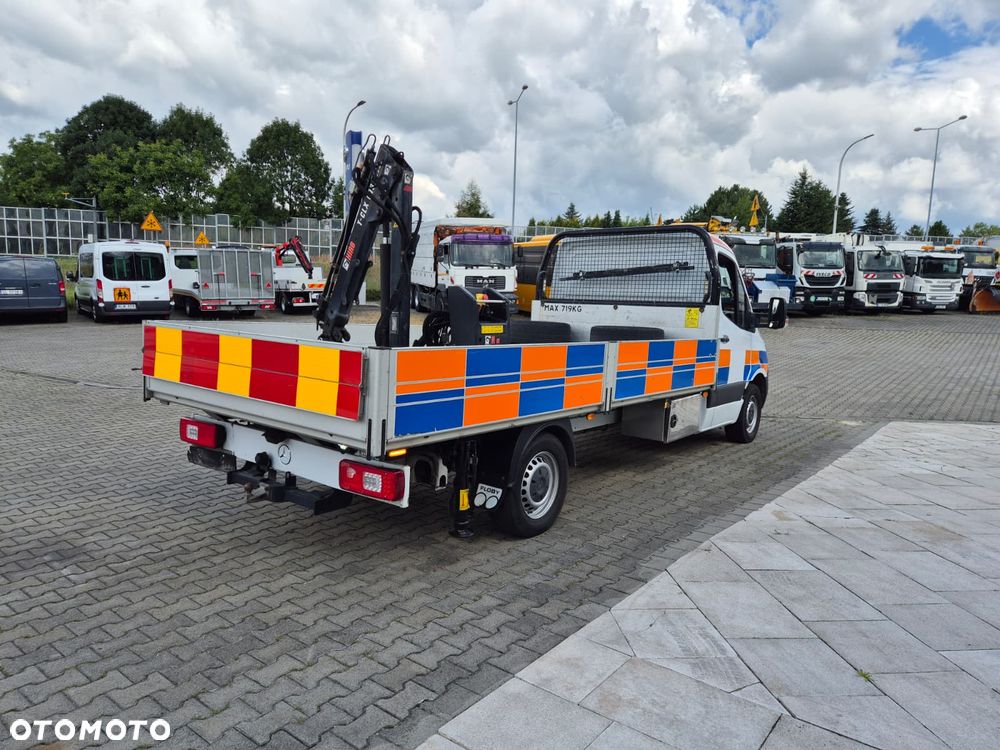 Mercedes-Benz Sprinter 316 CDi 7G Tronic Plus / AUTOMAT / SKRZYNIA / HDS HIAB 1T / 1 WŁ / SERWISOWANY / ORYGINALNY PRZEBIEG / BEZWYPADKOWY / W PEŁNI SPRAWNY / MOŻLIWOŚĆ TRANSPORTU / - 9