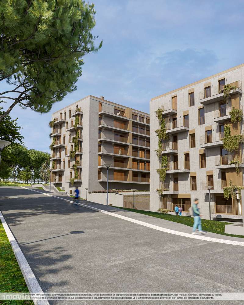 T2 Office Novo Último Piso c/ Lugar de Garagem em Oliveira do Douro - Grande imagem: 4/32