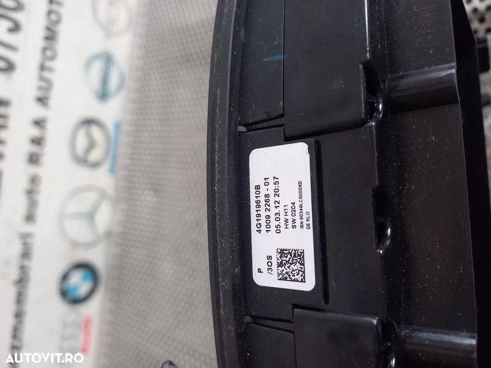 Consola MMI 3G+ Audi A6 4G C7 A7 An 2012-2013-2014-2015-2016-2017-2018 Volan Stanga Cod 4GB - 8