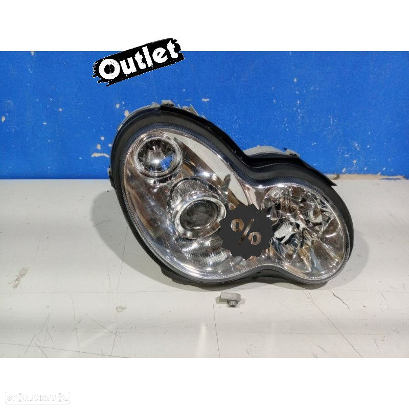 R146591C1 FAROL DCH XENON PARA MERCEDES CLASSE C W203 00-07 CROMADO D2S+H7 - 5