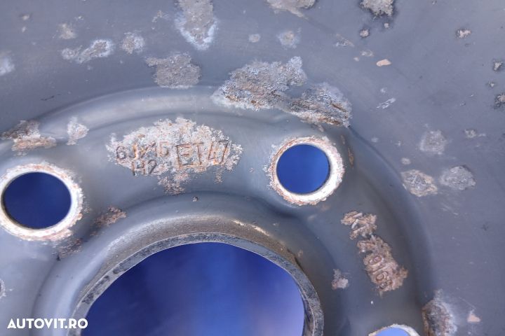 Jante tabla cu anvelope 15 - set 195/65 R15 KBA43737 2150959 6JX15H2 - 5