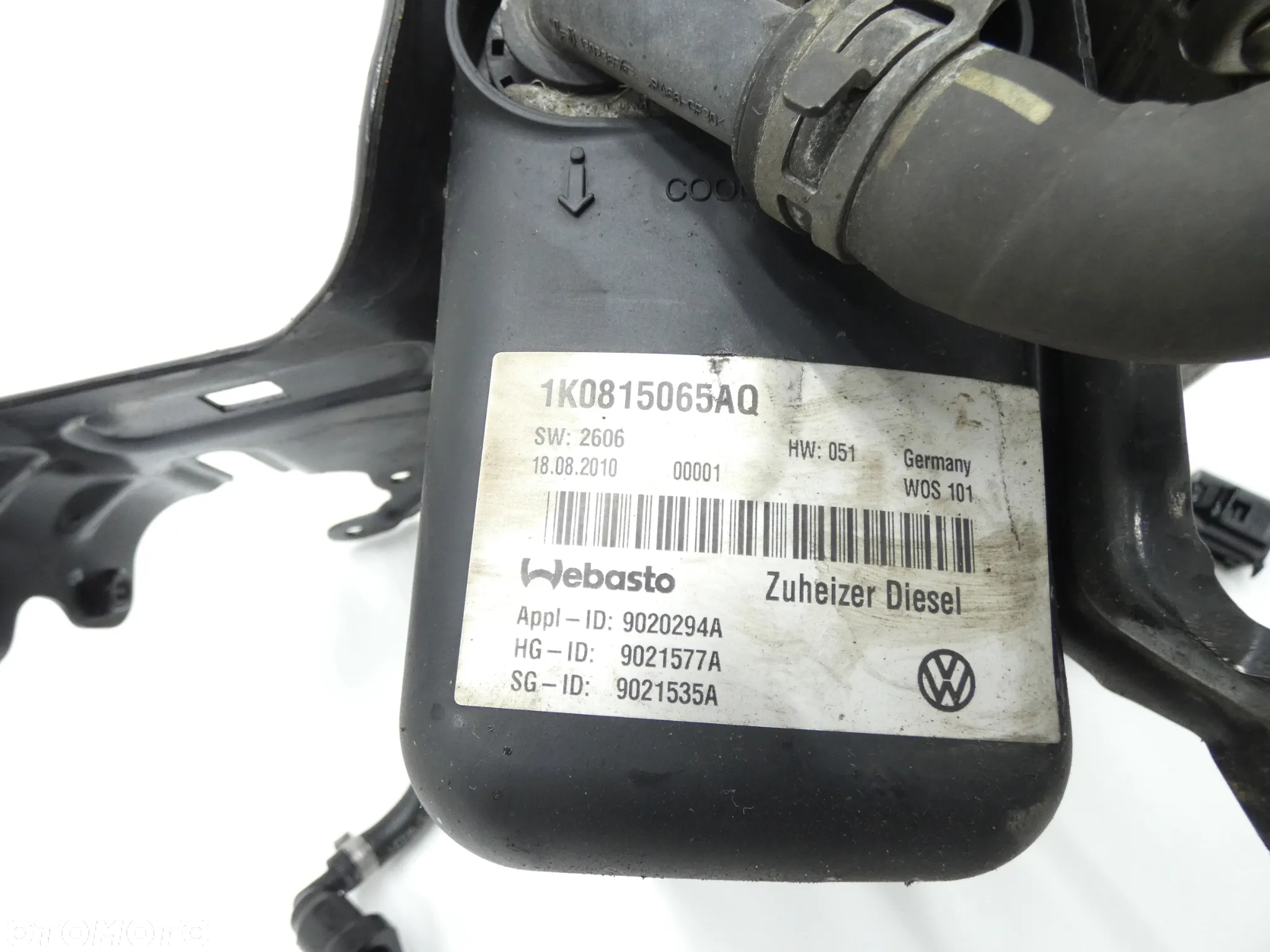 VW TOURAN II 2 OGRZEWANIE POSTOJOWE WEBASTO 1K0815065AQ GORLICE - 4