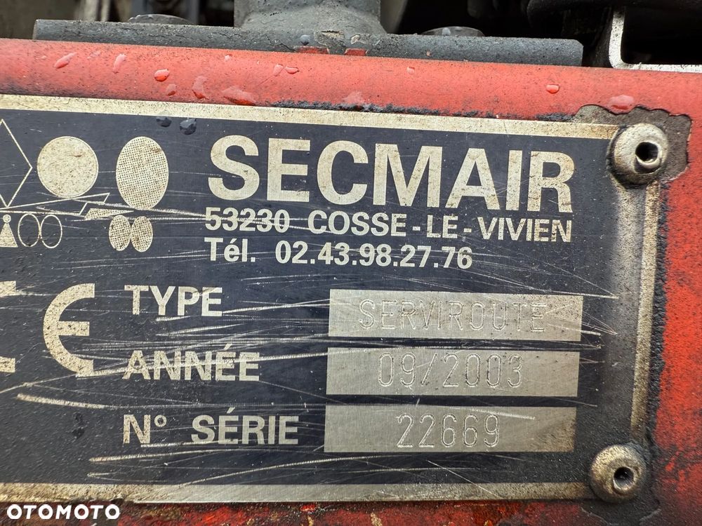 Renault Midlum Skrapiarka Drogowa Secmair 6000 l - 17