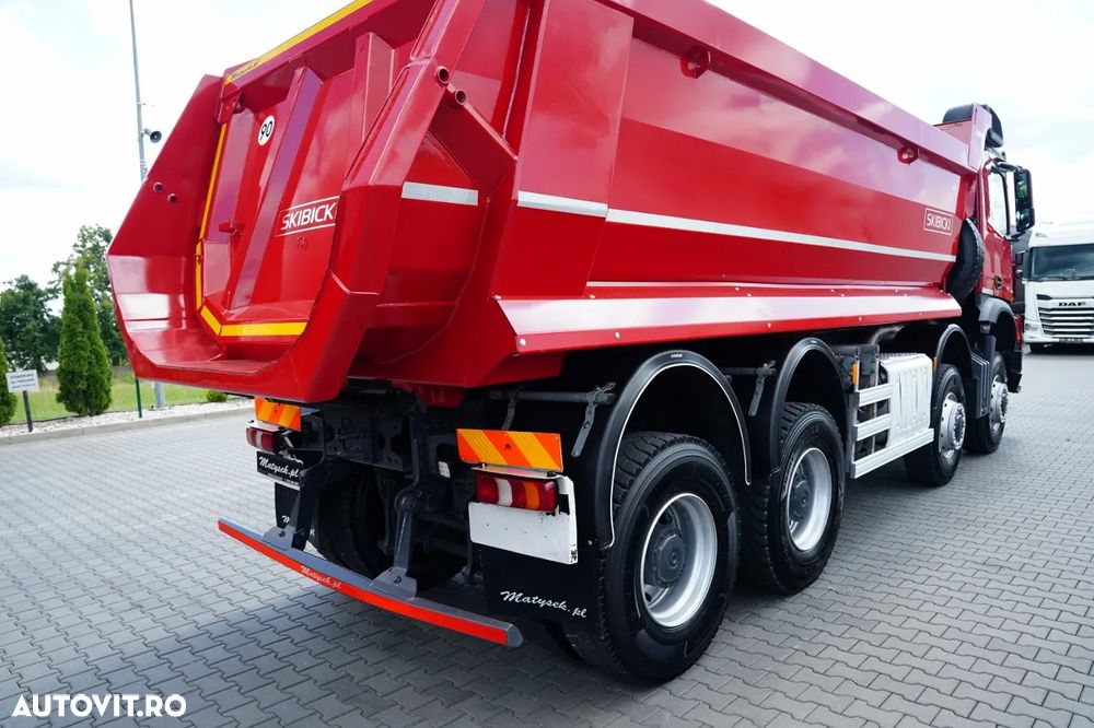 Mercedes-Benz AROCS 4145 / 8x8 / BASCULATOR SPATE / SKIBICKI / EURO 6 - 20