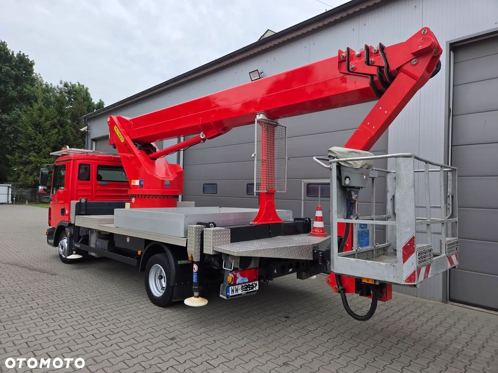 MAN TGL 7.150 Wumag Palfinger WT 300 Podnośnik koszowy ZWYŻKA 30 m Ruthmann - 3