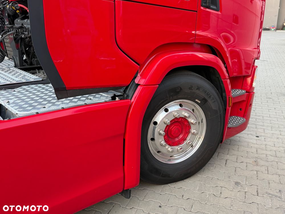 Scania 540S na starym silniku pojedyncze głowice bez egr perfekcyjny stan cala na poduszkach z Niemiec kontrakt ASO - 18