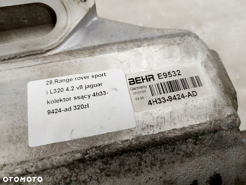 range rover sport l320 4.2 b jaguar kolektor ssący - 3