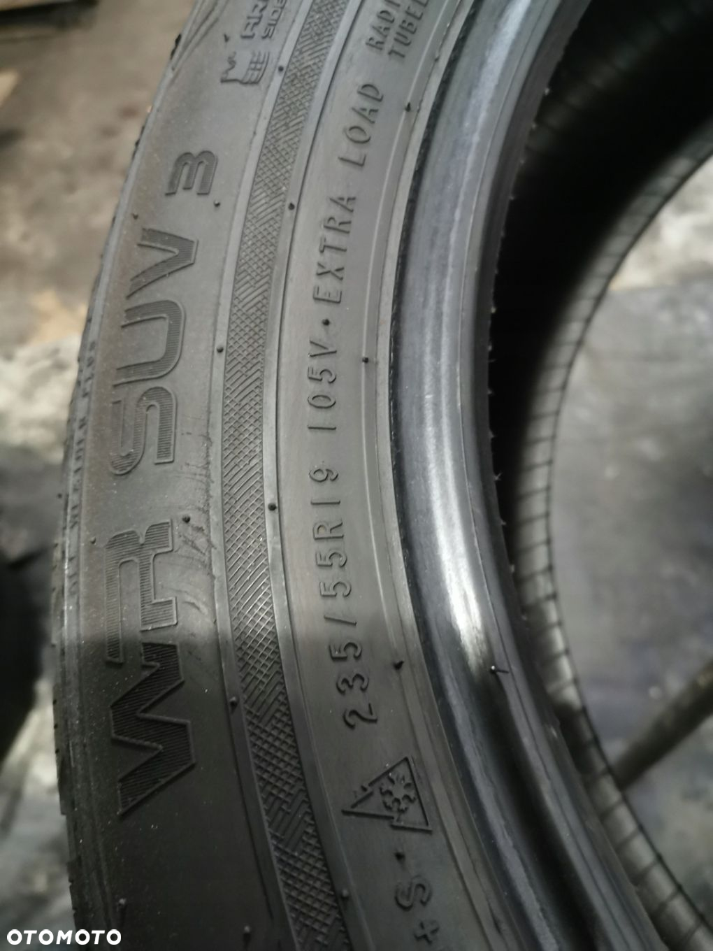 235/55r19 nokian 2016 opony zimowe 6,5mm 4780 - 5